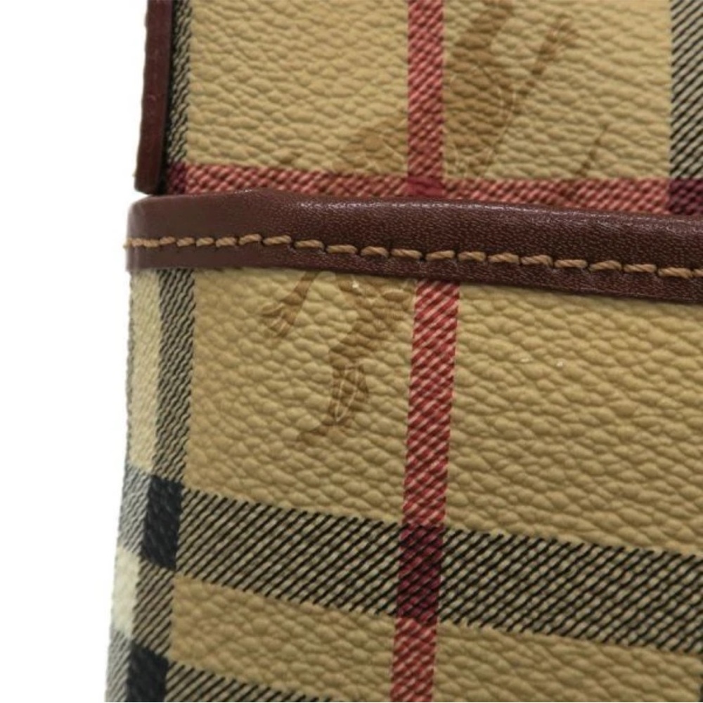Burberry Tan and Brown Check Shoulder Bag Unisex - Picture 5 of 10
